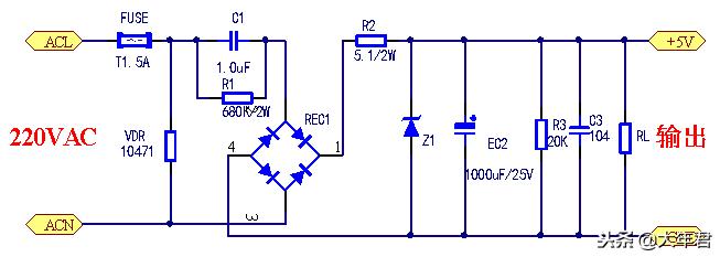 稳压二极管电路图的原理讲解,稳压二极管在电路中的作用及原理