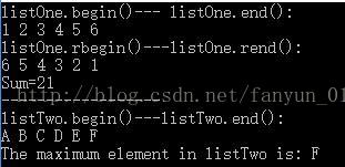 c++中list的用法,clist的方法