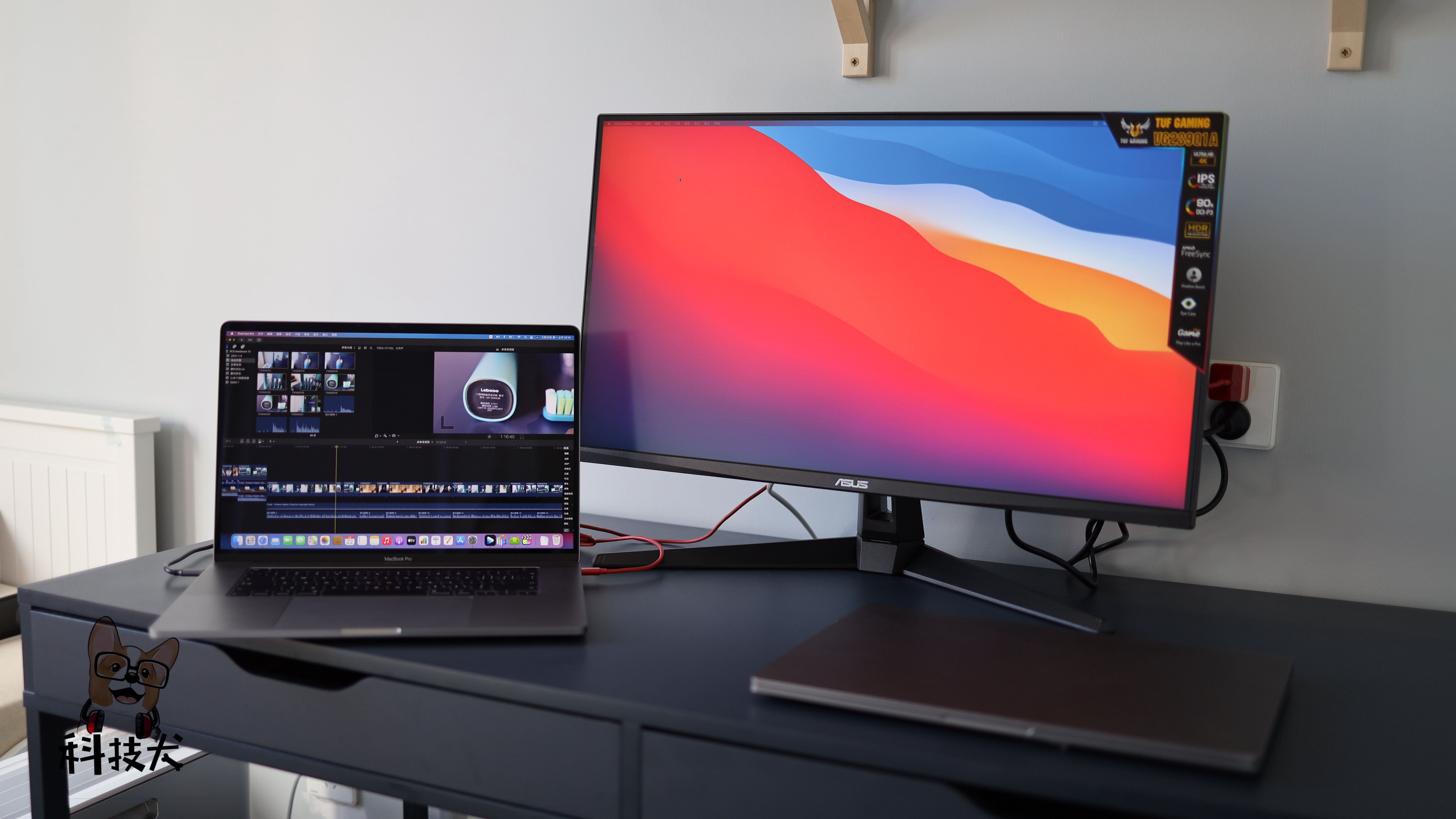 华硕电竞特工VG289Q1A显示器评测：满足日常4K影像需求