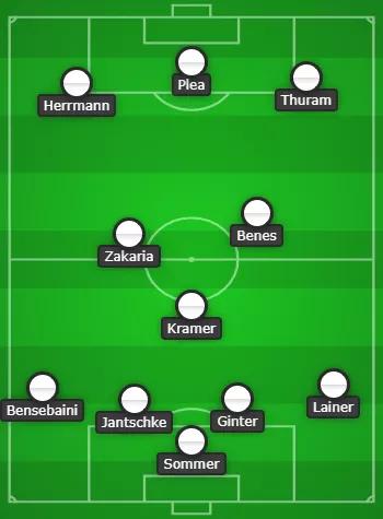 门兴打拜仁慕尼黑,门兴格拉德巴赫击败拜仁