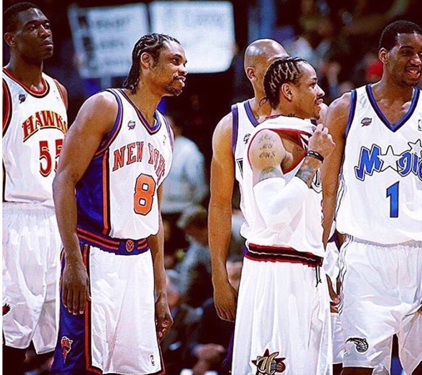 2001年全明星赛，最经典的翻盘，也是有最富戏剧性的前戏