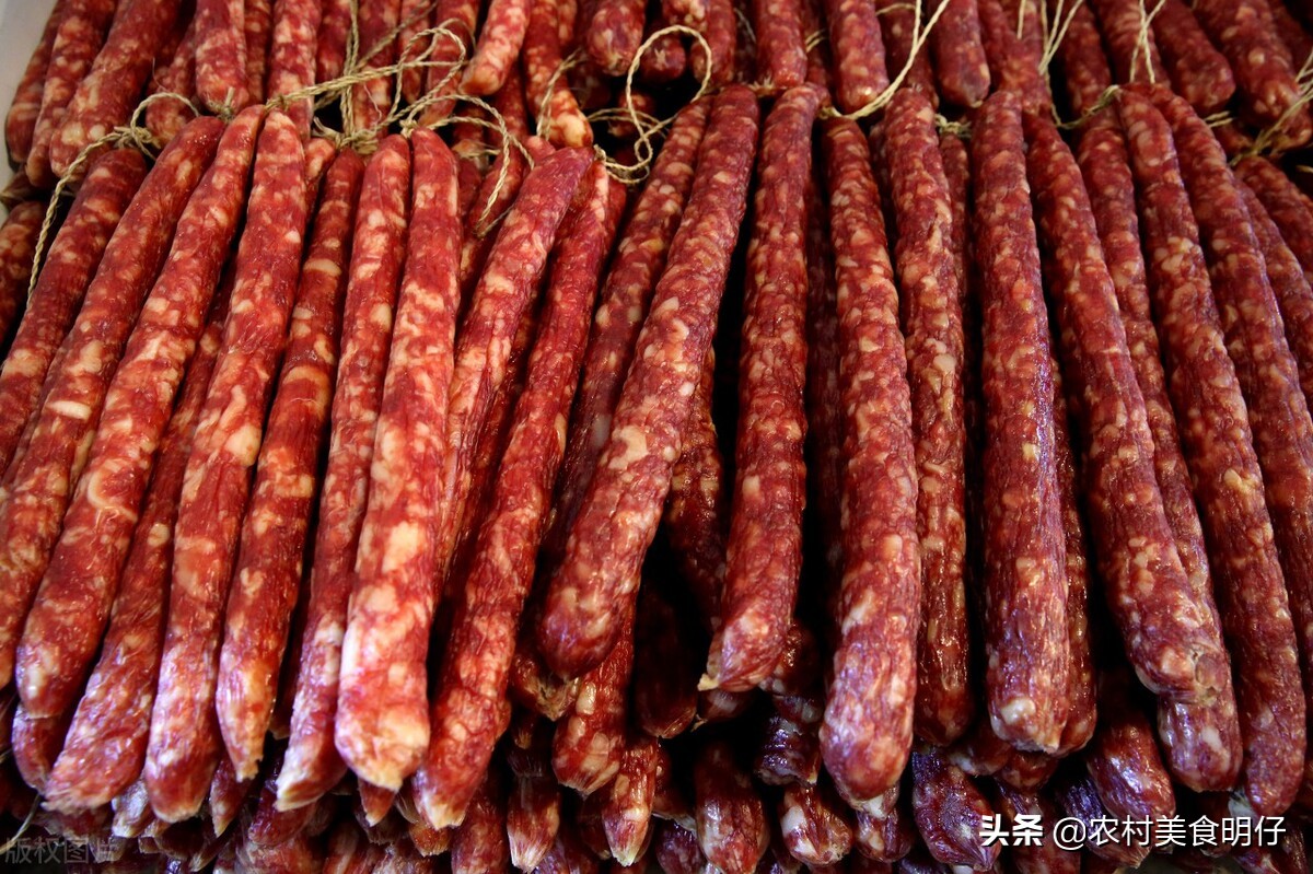 教你如何自制熏香肠,生香肠的制作方法和配方