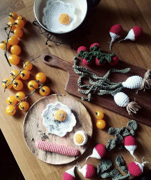 钩织食物小物件,钩织小物件常用钩针