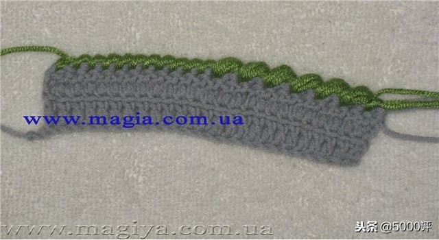 倒钩短针收边,倒钩针收边的视频教程