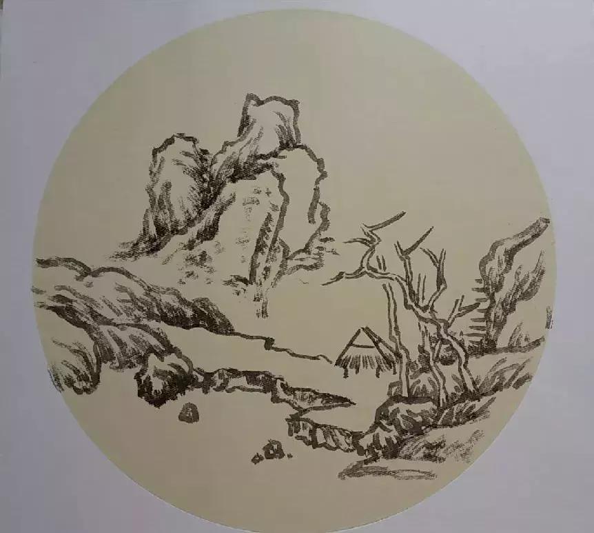 大师教你画山水画,山水画怎么画教程