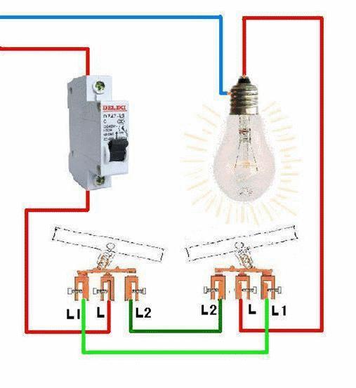 四个单双控控制四盏灯,单开多控开关接线方法