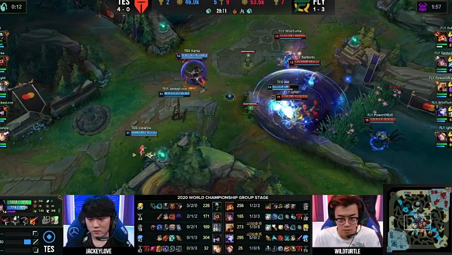 s10d组tesvsfly比赛完整视频,tes对v5jkl反杀天秀完整版