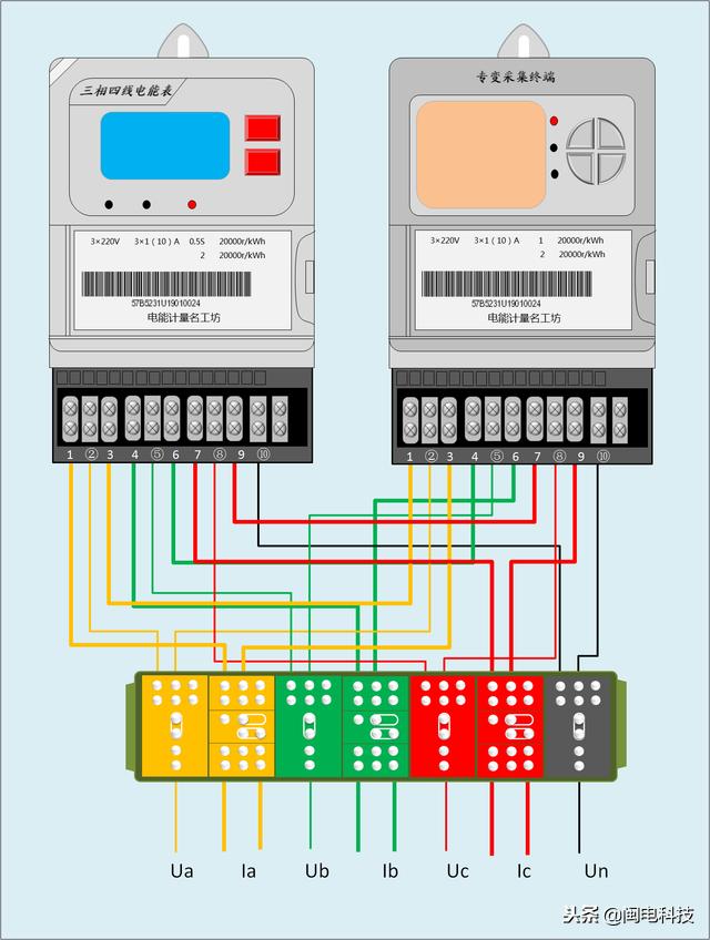 电流互感器电流表电能表接线视频,互感器与电能表标准接线方法
