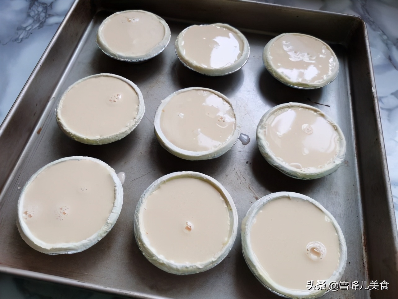 蛋挞液正宗配方不用淡奶油加炼乳,蛋挞液正宗配方不用淡奶油8个