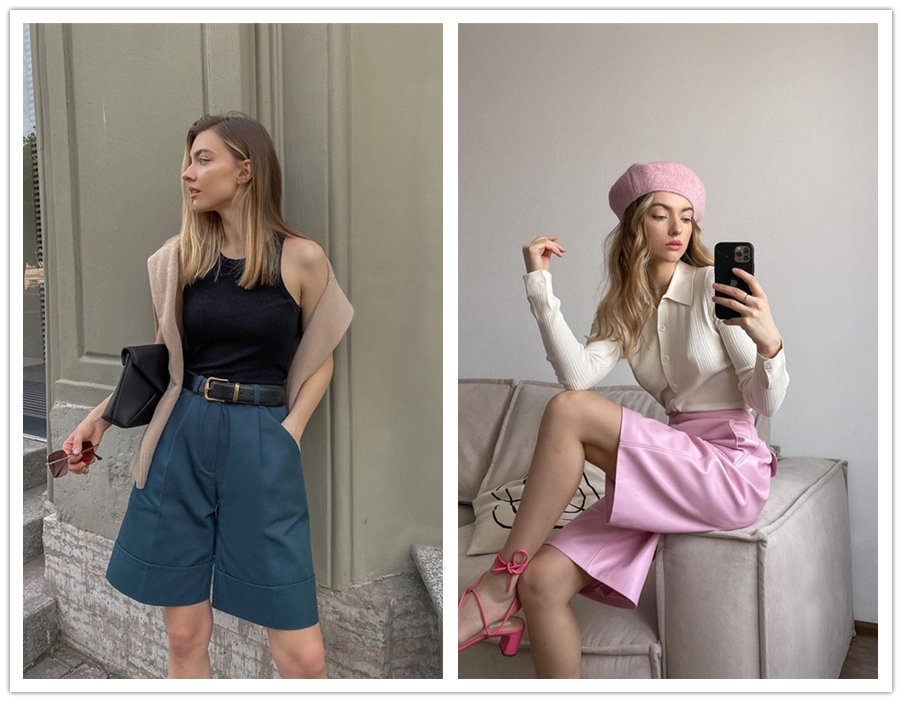 夏天的牛仔短裤照样能清爽又时髦,夏日必备短裤推荐女款图片