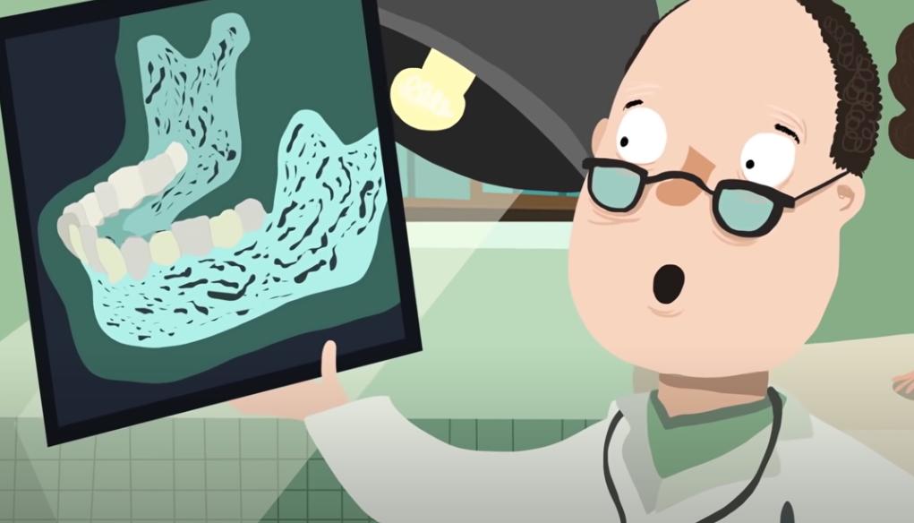 牙齿烂光，脸长巨瘤，骨头还会发光，被美国资本家逼向绝路的女工