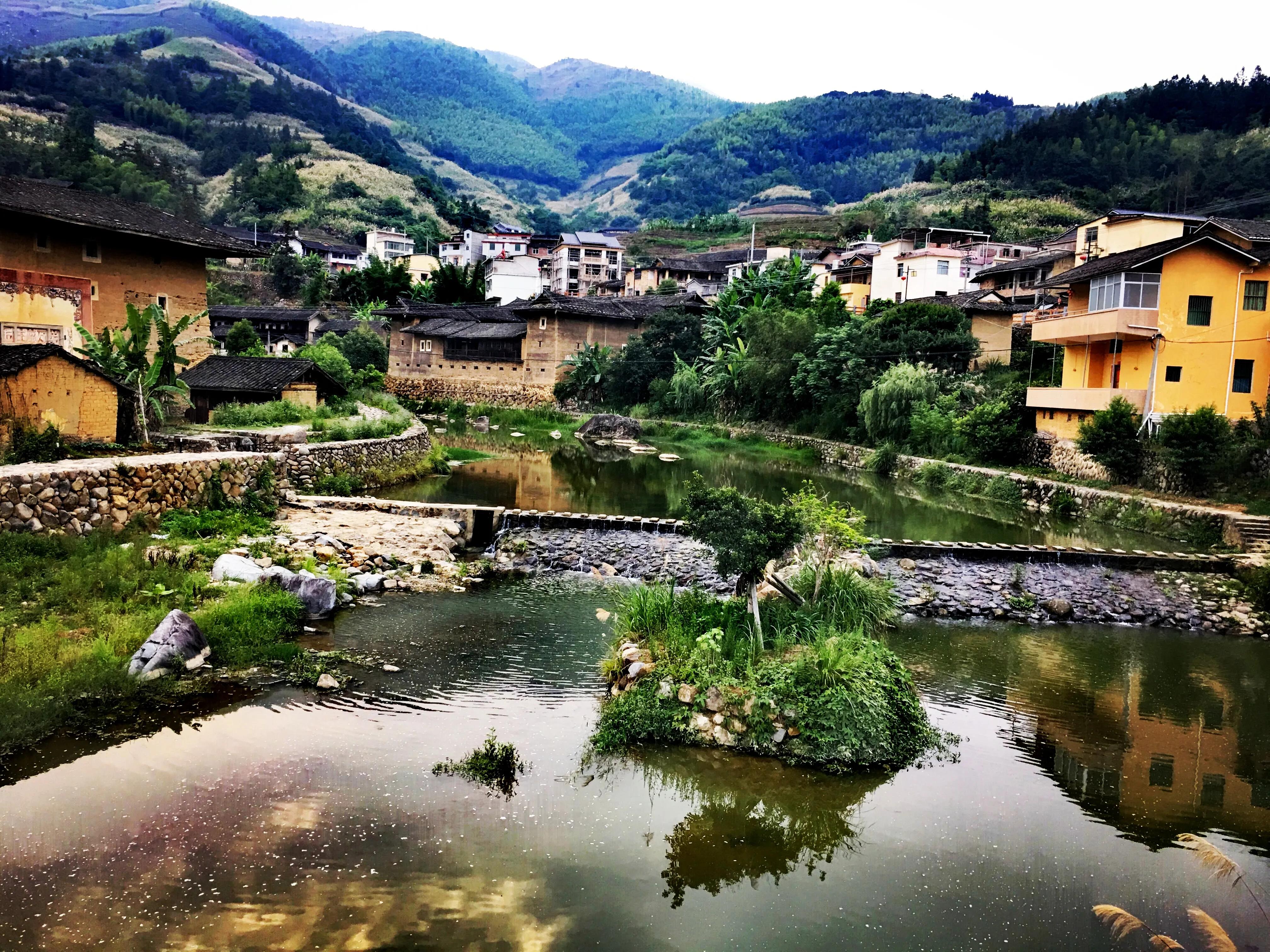 漳州南靖云水谣风光,福建漳州市云水谣风景区