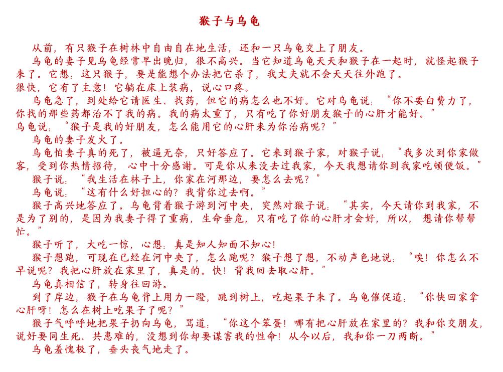 十二生肖猴的传说简短,关于属相猴的故事简短