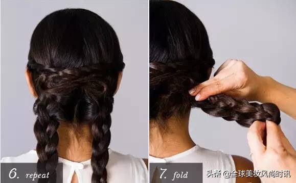 简单易学的编发教程一看就会,儿童编发步骤简单