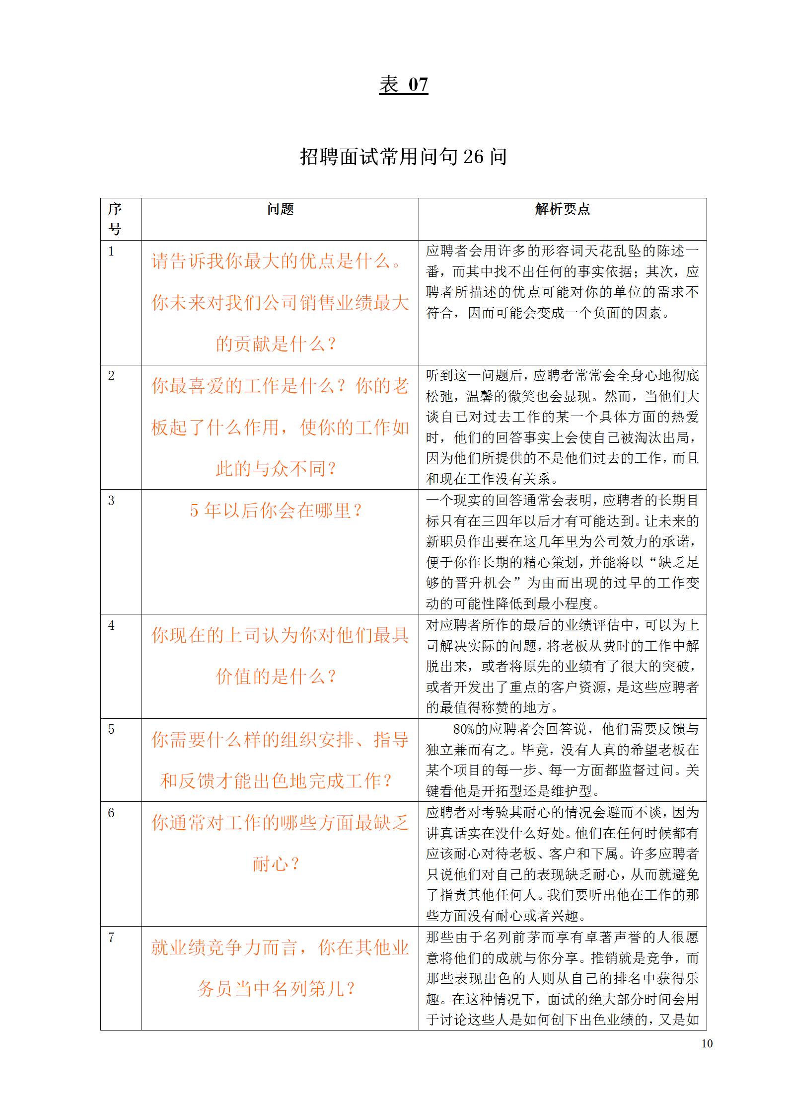 招聘面试常用工具大全,人力面试工具表格及简历筛选要点