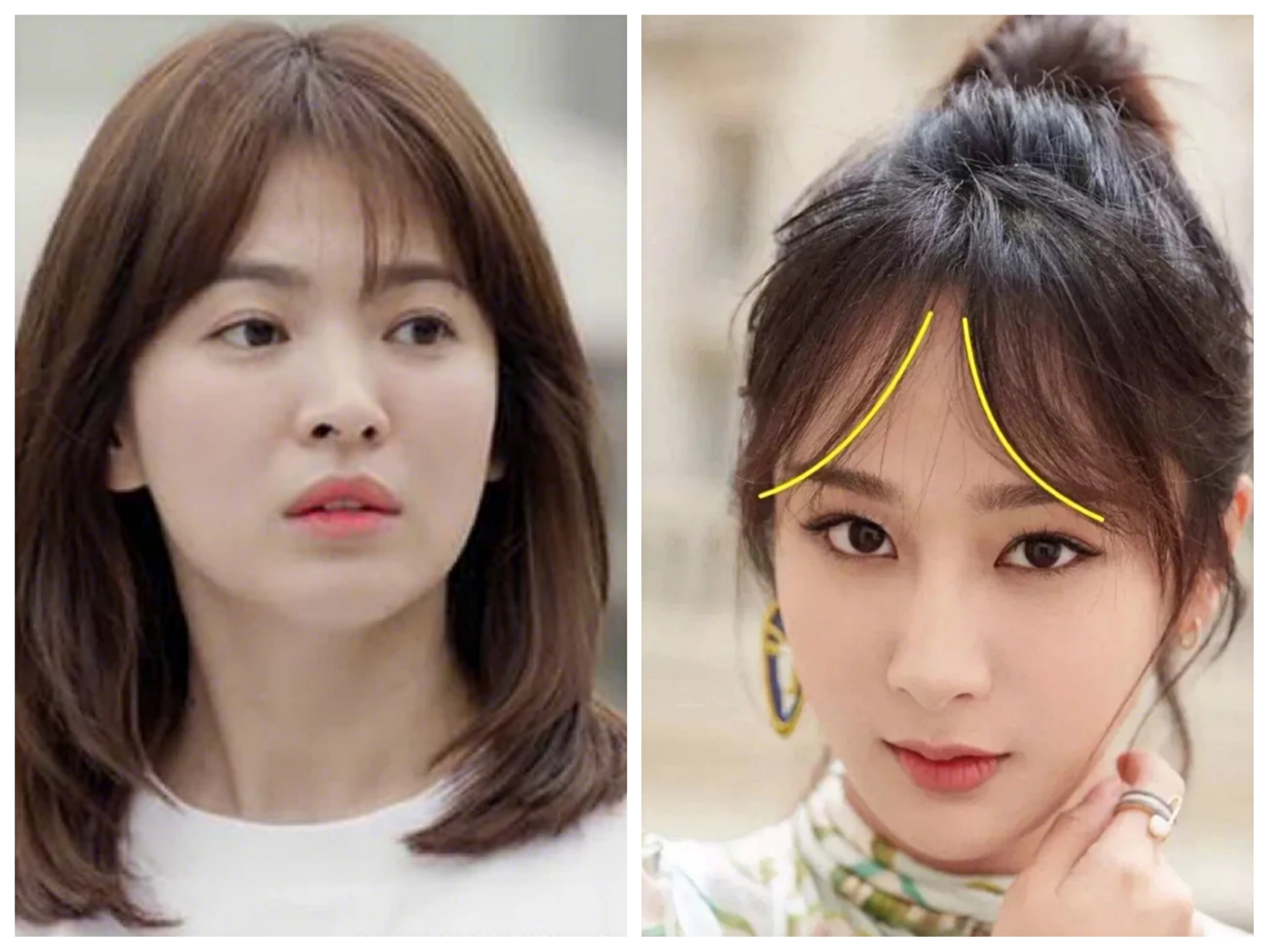 什么样的刘海可以拯救发际线后移,发际线整体后移大圆脸适合的刘海