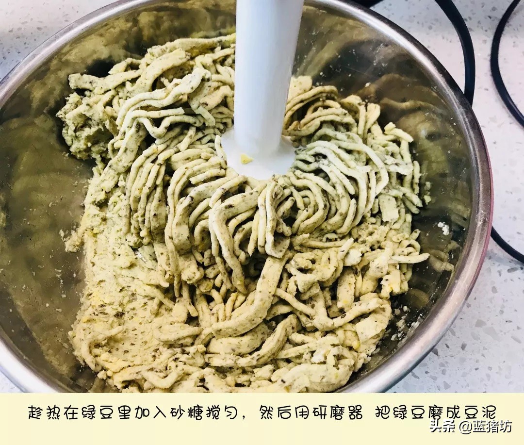 蔓越莓奶酪绿豆糕清凉解暑小甜品,炎炎夏日自己做个绿豆糕解暑去火