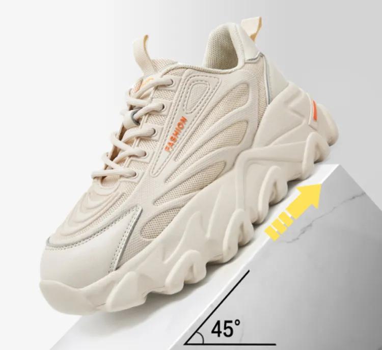 谁说小白鞋土这样穿又酷又美,百搭小白鞋显脚小高级感新款