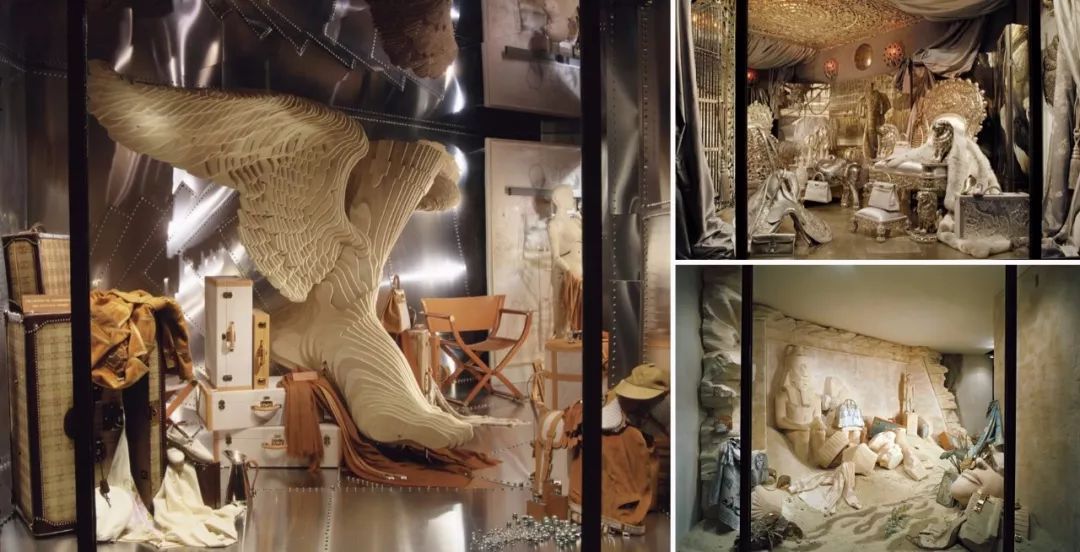 爱马仕橱窗展示设计手绘图,爱马仕2023橱窗设计最新款