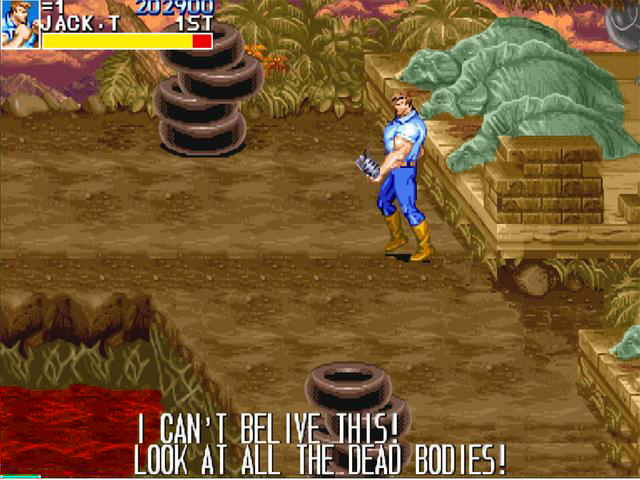 街机游戏恐龙快打的剧情,街机恐龙快打攻略