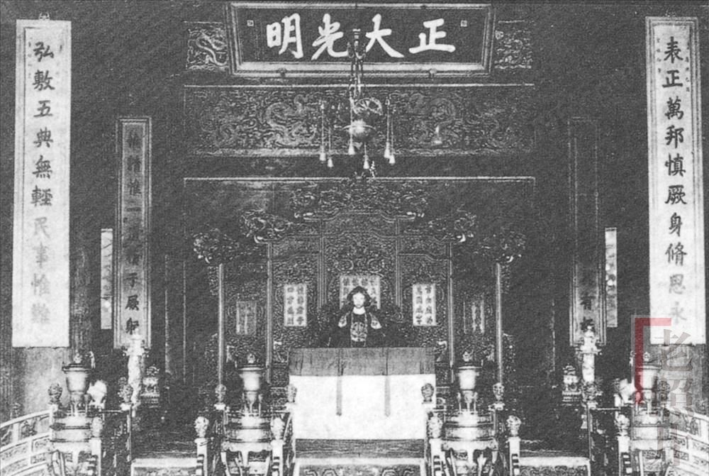 慈禧溥仪登基影像,清朝溥仪慈禧太后照片