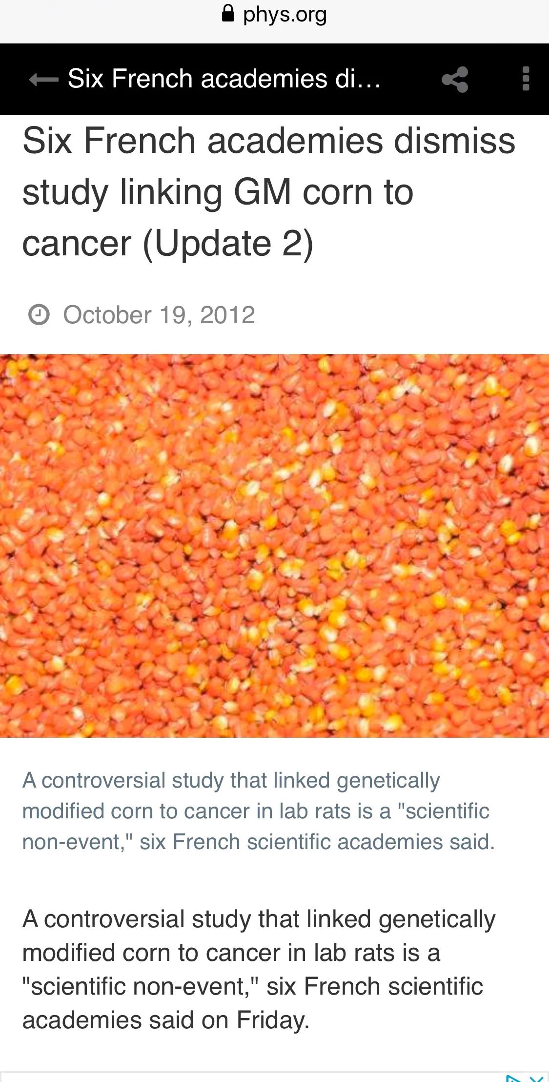 转基因食品利与弊的例证,关于转基因食品的文章