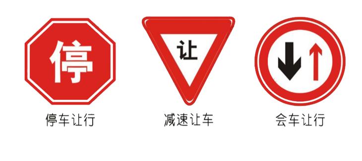 新手开车如何判断路上的指示标志,道路交通警告标志标牌图解