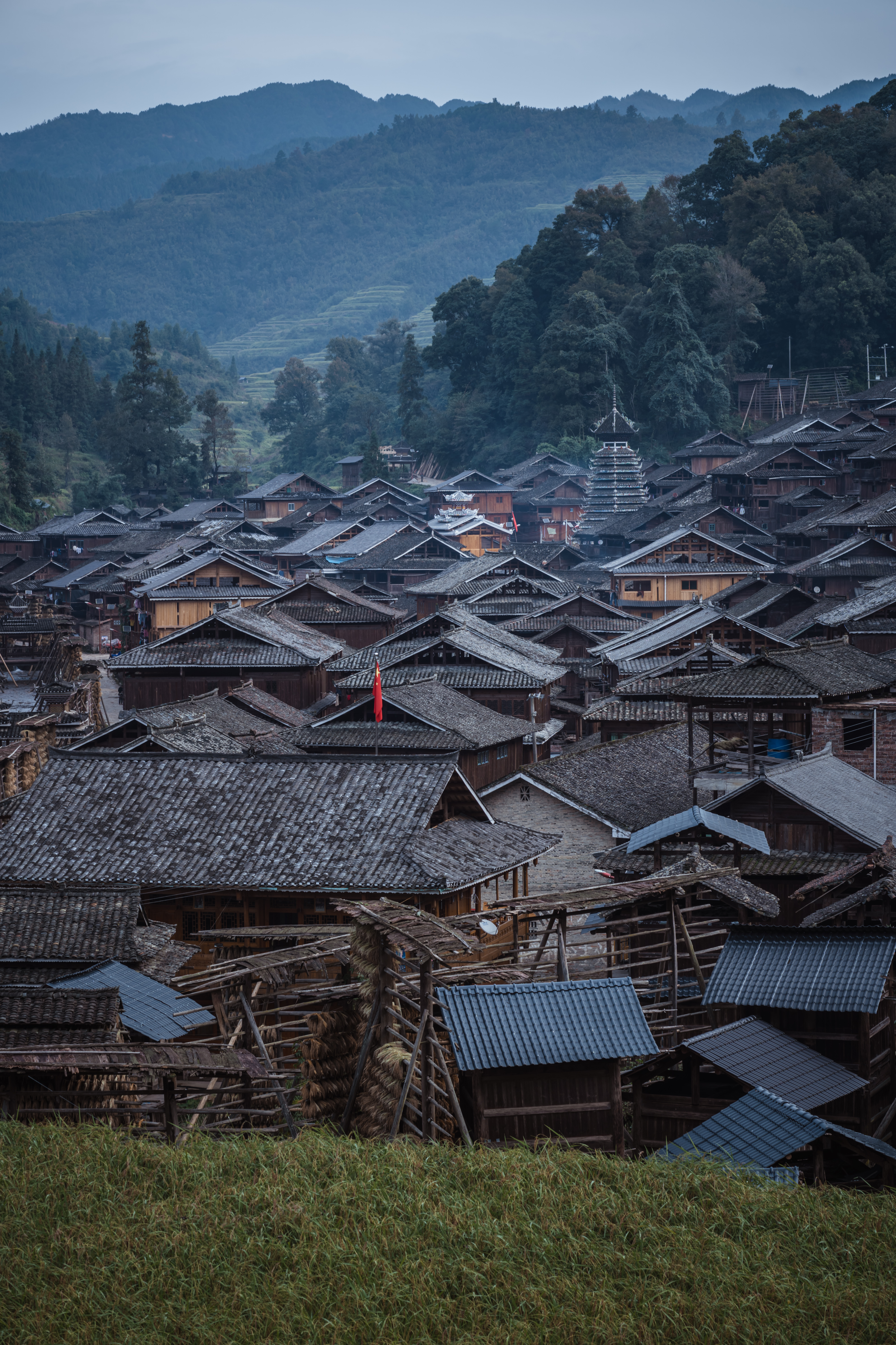 贵州人少景美的小村寨,贵州特点寨子