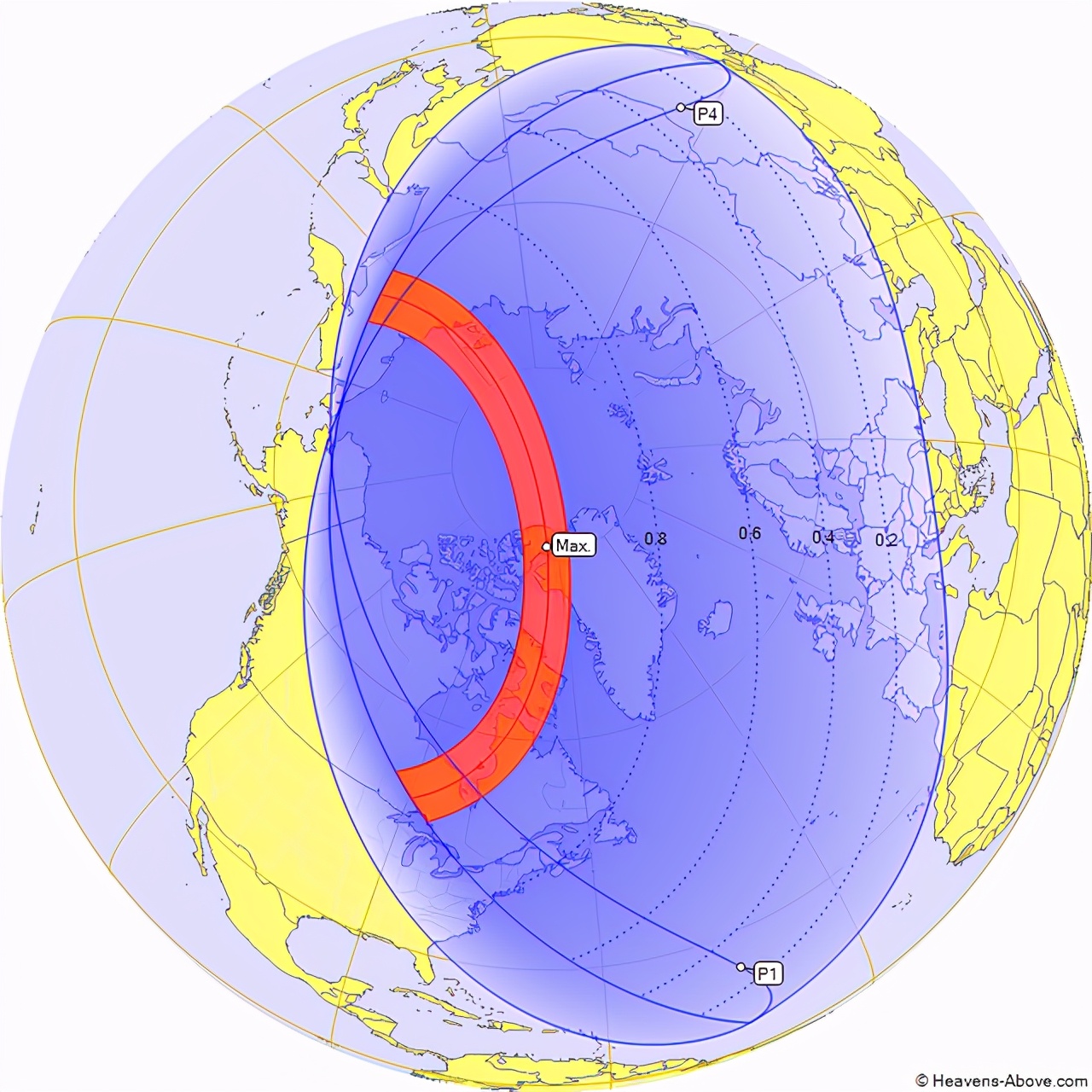 2020年日食和月食具体时间表,中国2021年日食月食时间表