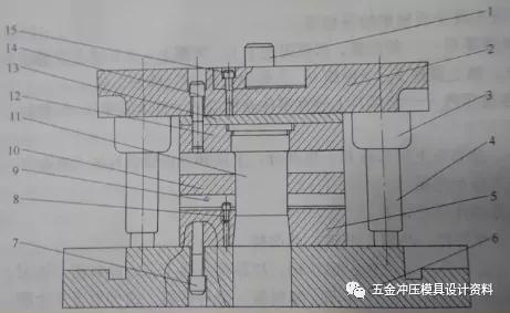 冲压卷圆模具结构图解,铝型材冲压模具结构