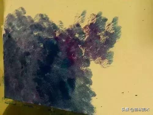 用水彩笔画星空怎么画,简单又好看的水彩星空