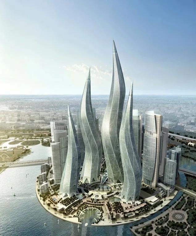 迪拜填海烂尾工程恢复了吗,迪拜旋转大厦建造图