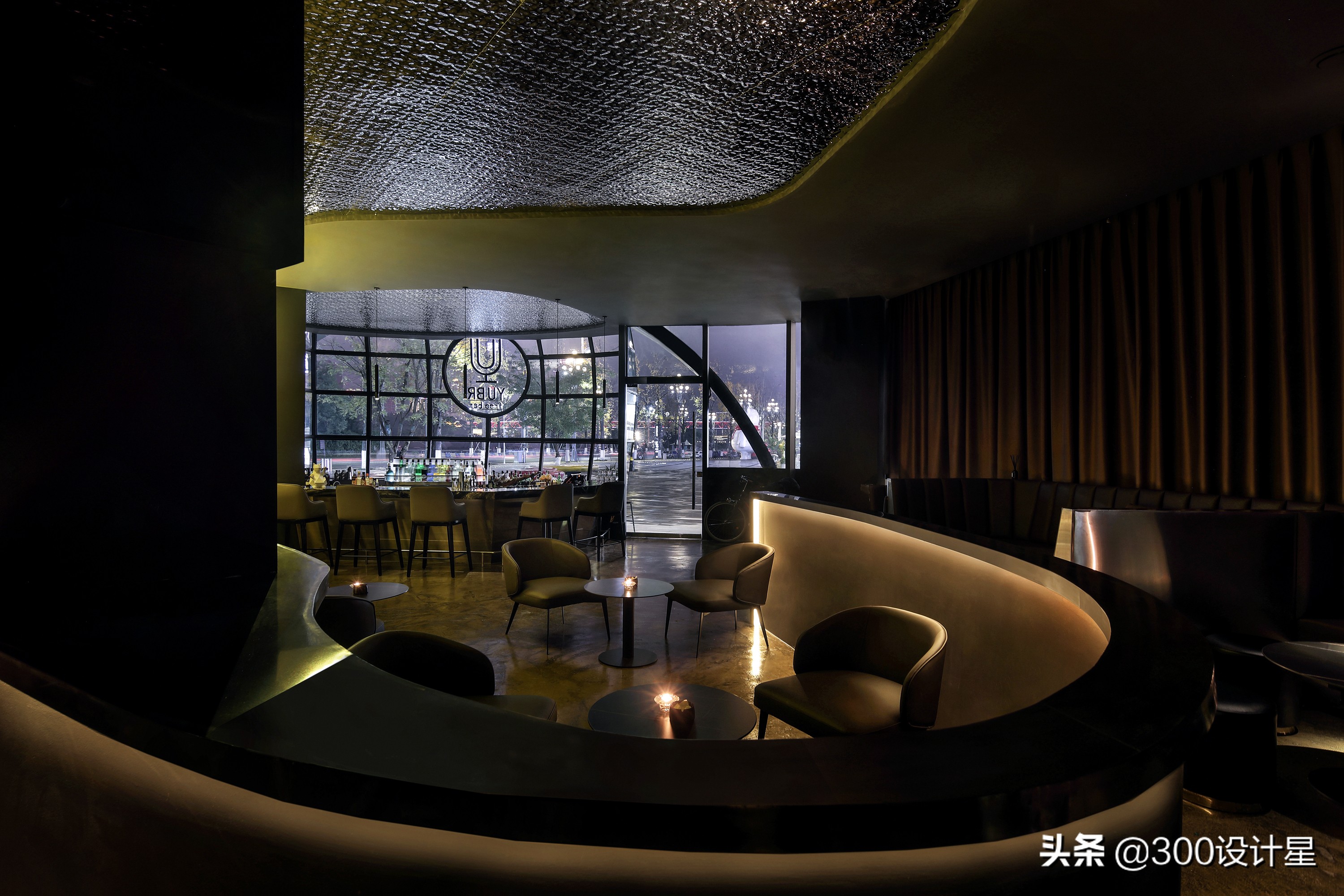 申勤作品：110㎡网红酒吧，极简休闲空间，不能错过的打卡之地