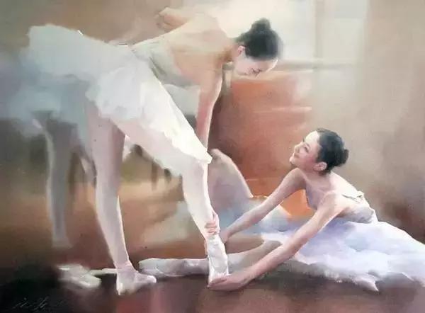 水彩大神之作,国外大师水彩值得一看