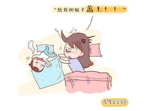 孩子蹬被子是因为热吗,宝宝睡觉脚心热蹬被子什么原因