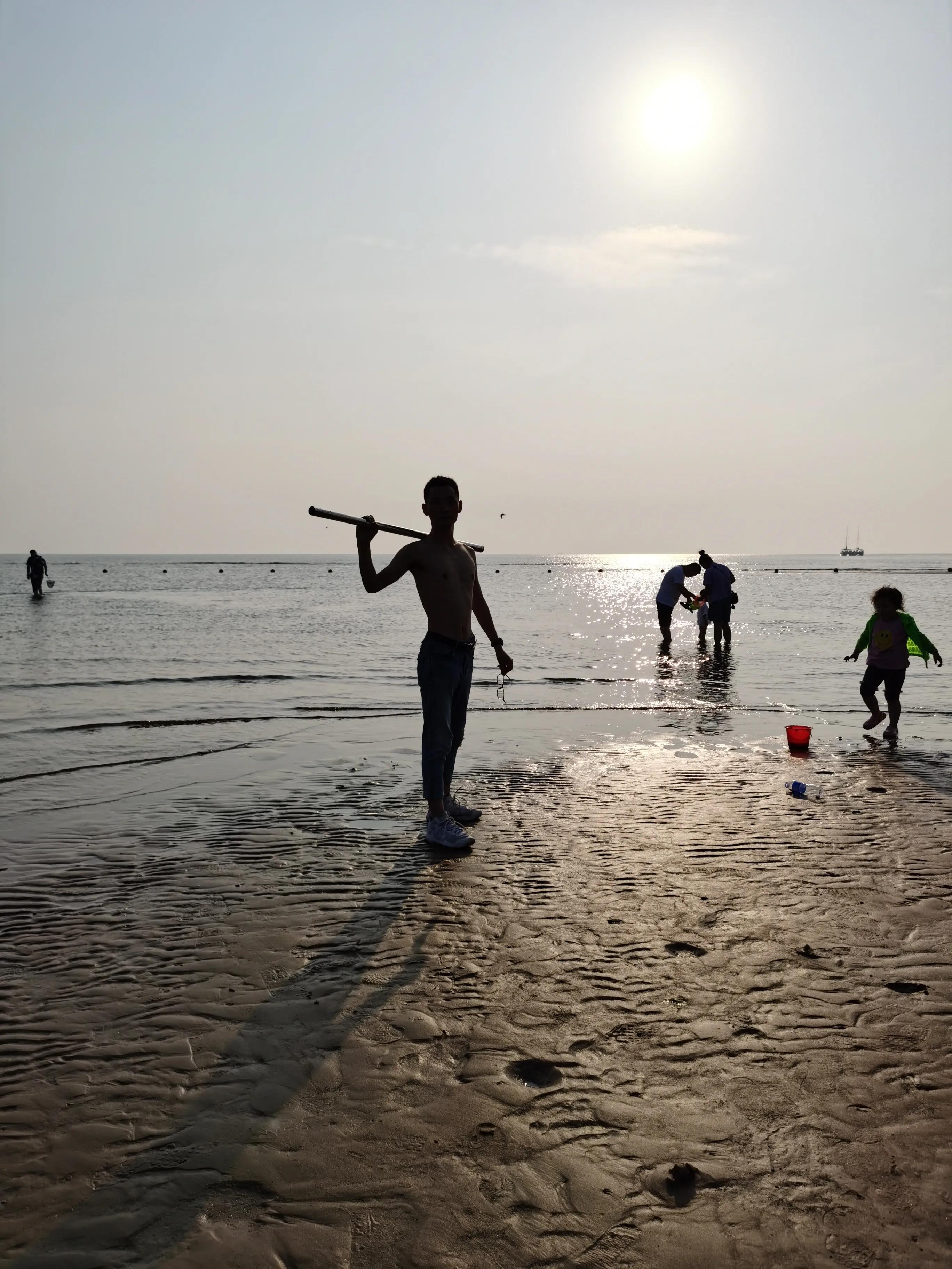 北戴河鸽子窝公园哪里看日出,北戴河夜游鸽子窝公园