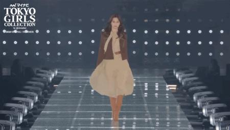 180长腿t台模特,日本t台秀女模特