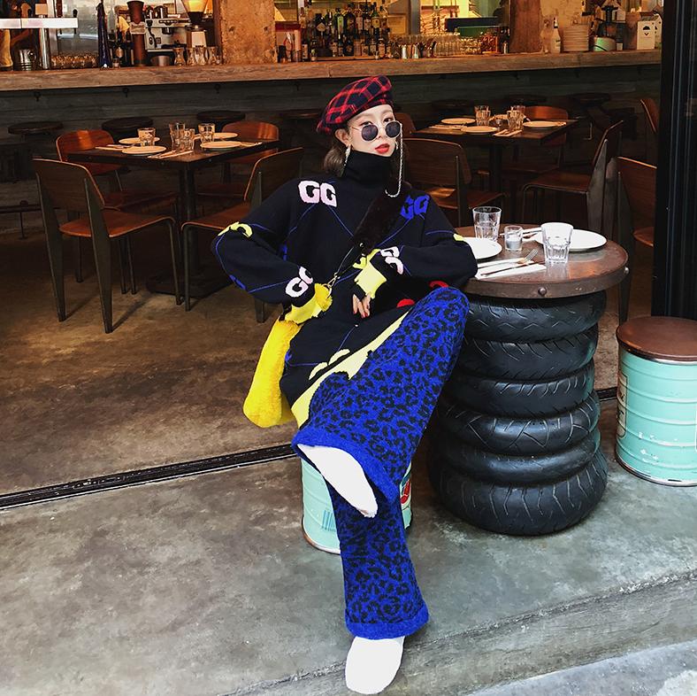 四十岁女人穿衣搭配直筒裤,40岁女性冬季休闲裤搭配