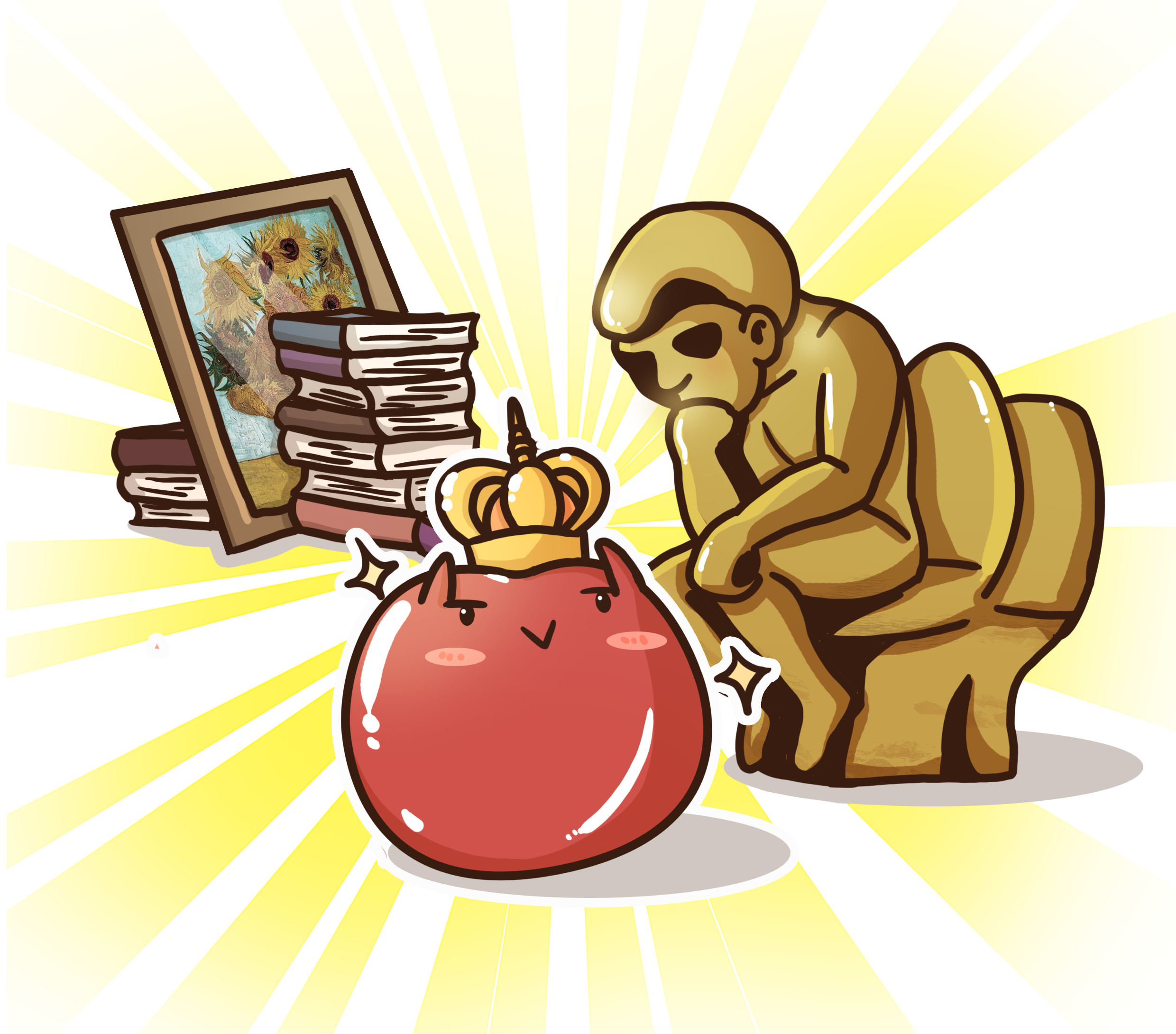 中国人吃苹果该不该削皮？这事让世界卫生策划很操心（菲李漫画）