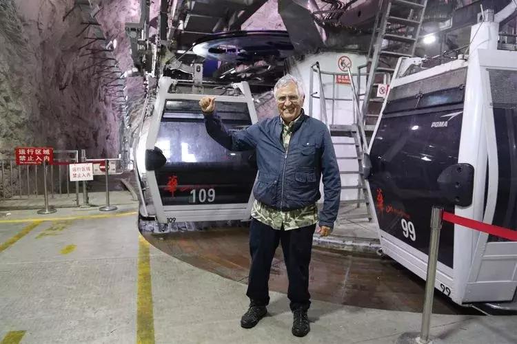 探秘华山三大特点索道,华山风景视频大全华山索道