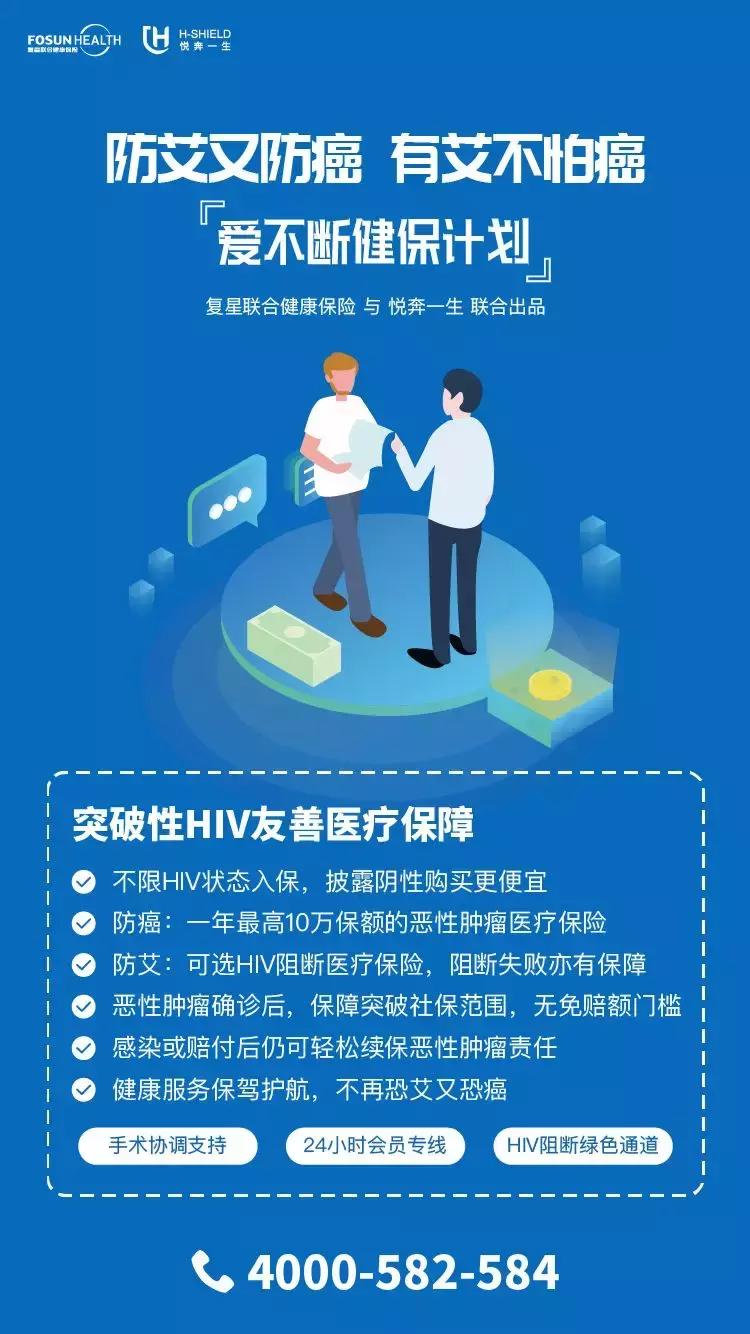 艾滋病患者必须买的保险,有没有预防艾滋病的保险