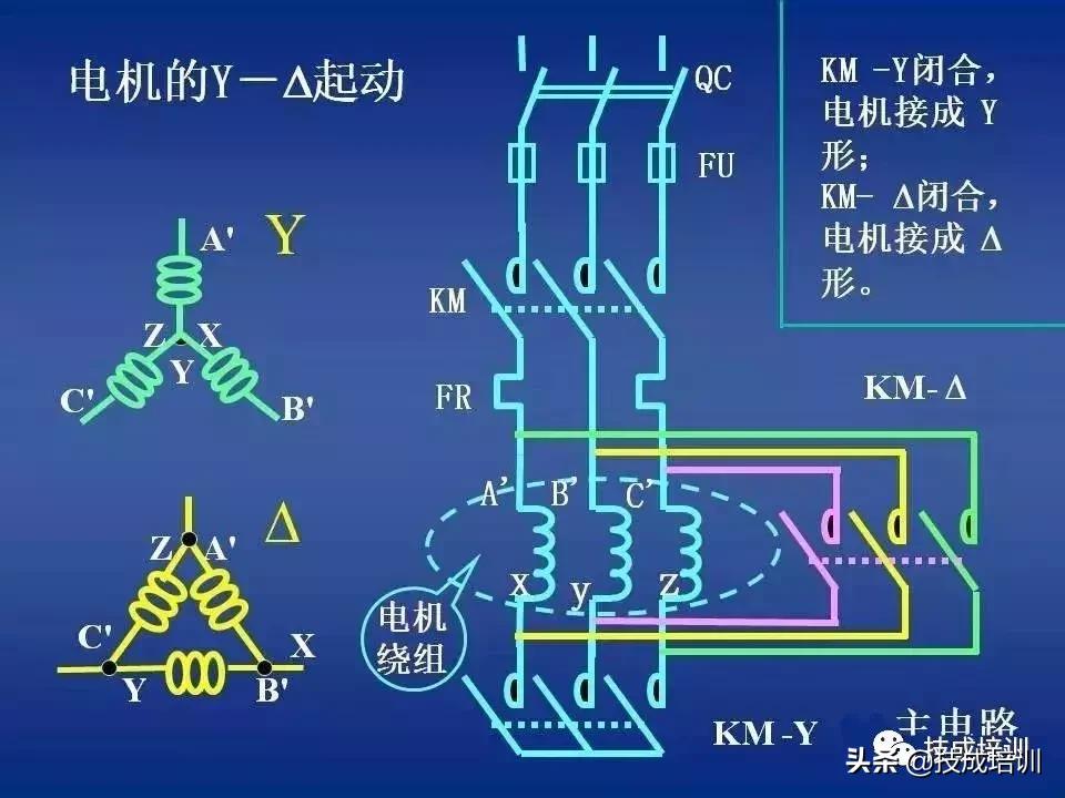 时控开关热继电器接接触器图解,电路图中接触器和继电器的讲解