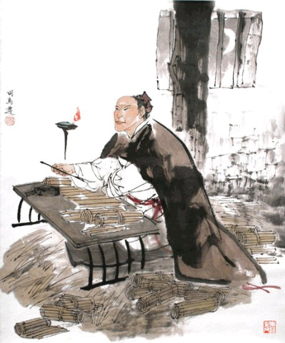 史记的历史来源,史记的成书的条件