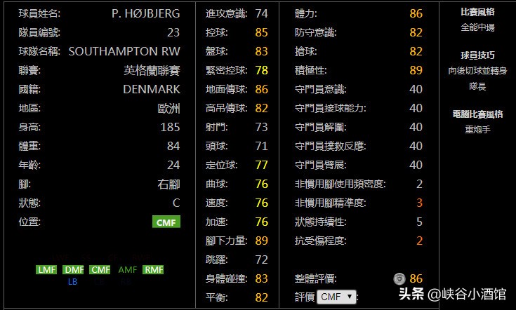 实况足球英超赛季回忆,实况足球英超前场之星技能