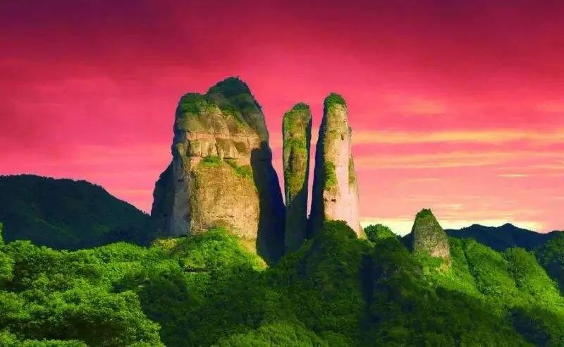 浙江省江山市江郎山风景区,浙江省嘉兴市乌镇东栅景区