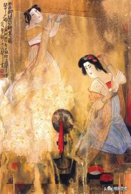 经典古诗词国画好看,当唐诗遇上国画