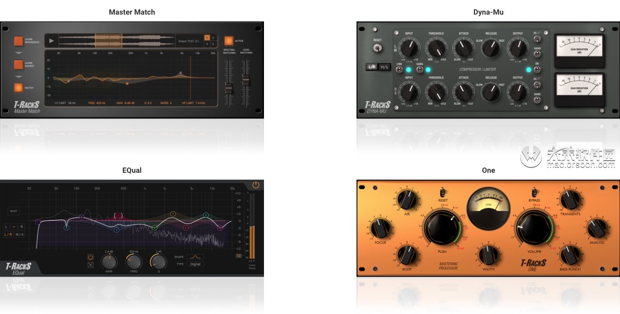 T-RackS5forMac,混音和母带处理插件