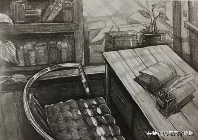 清华美院素描静物,清华美院高考素描