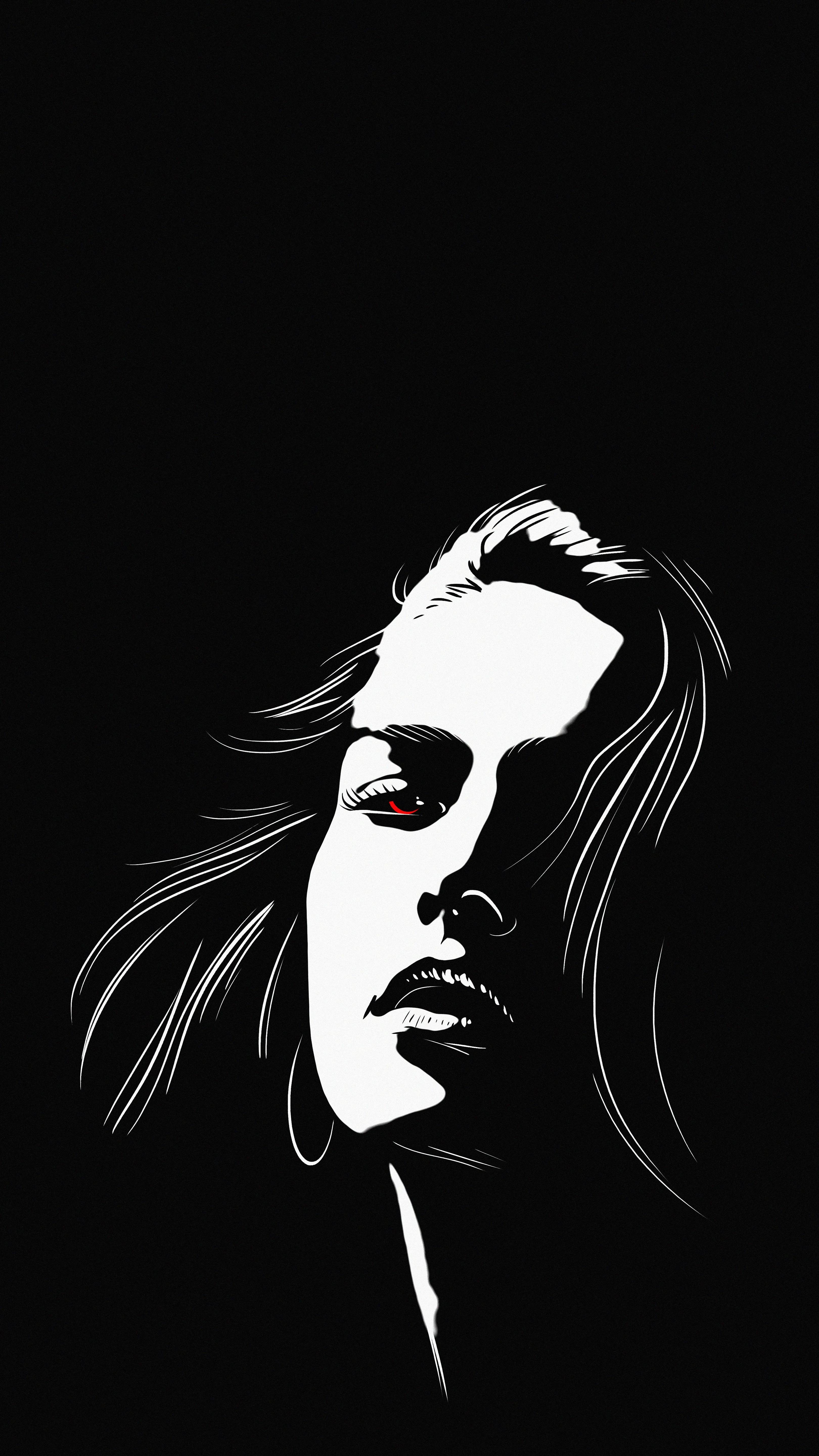 电脑壁纸超清极简风4k美女,超好看的4k美女壁纸图文