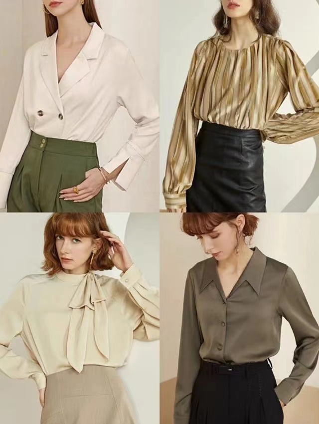 法式风气质衬衫,白衬衫如何穿的时髦又高级